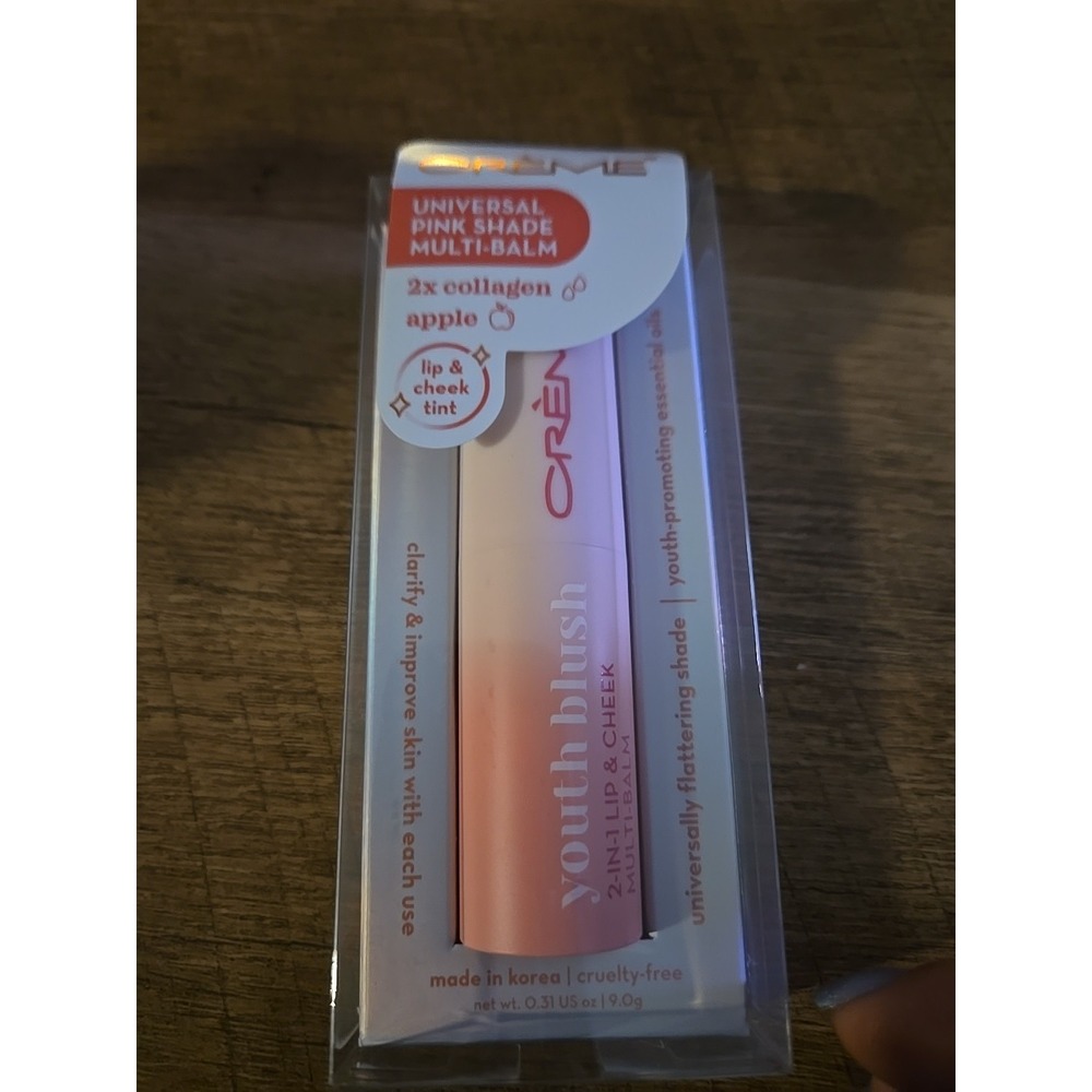 The Creme Shop Youth Blush 2-in-1‎ Lip & Cheek Multi-Balm Universal Pink MTB9190
